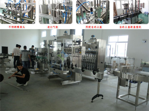 6頭顆粒醬料灌裝機(jī)