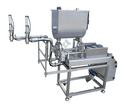 雙頭臥式香菇醬灌裝機(jī)