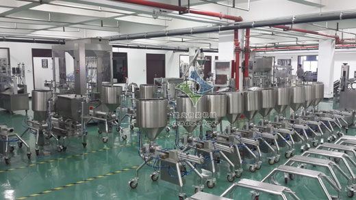 配線顆粒辣椒醬灌裝機