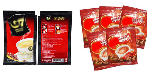 星火咖啡粉劑包裝機(jī)樣品圖